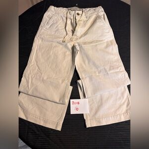 Abercrombie & Fitch Kids Tan Casual Trousers